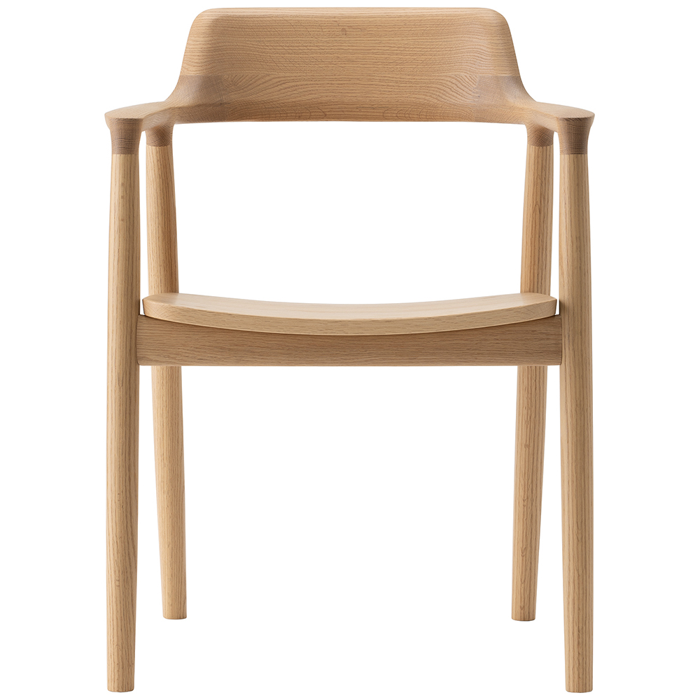 oak / urethane finish, bold whitish