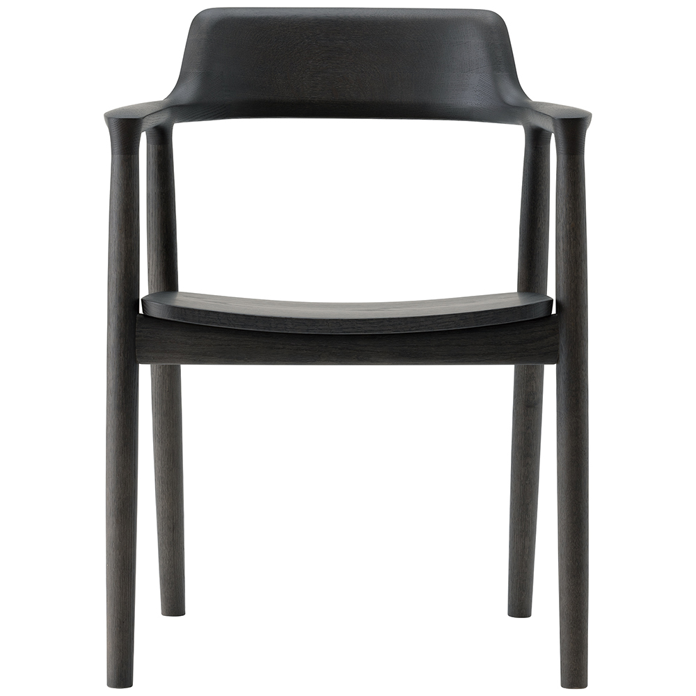 oak / urethane finish, bold charcoal