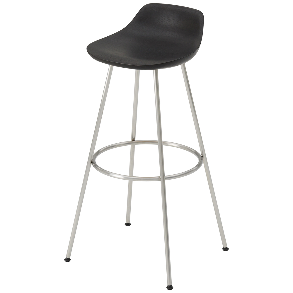 oak / urethane finish, bold black