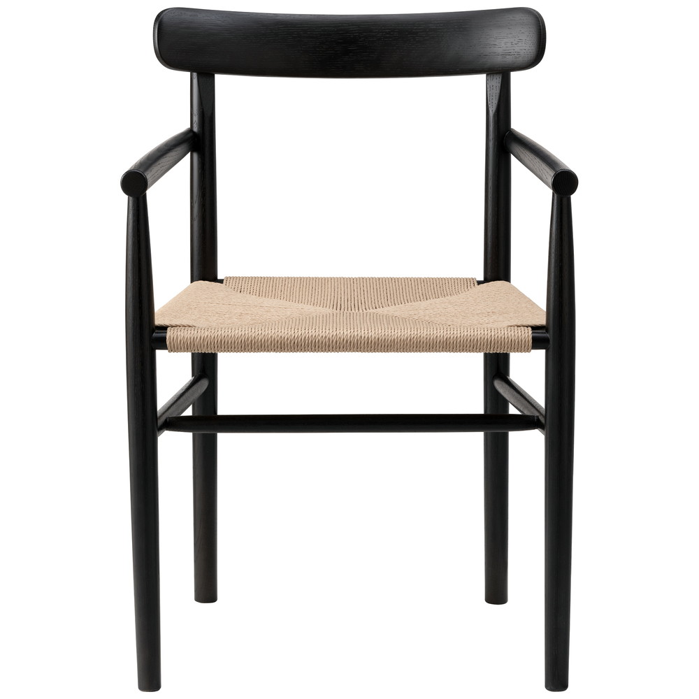 oak / urethane finish, natural black