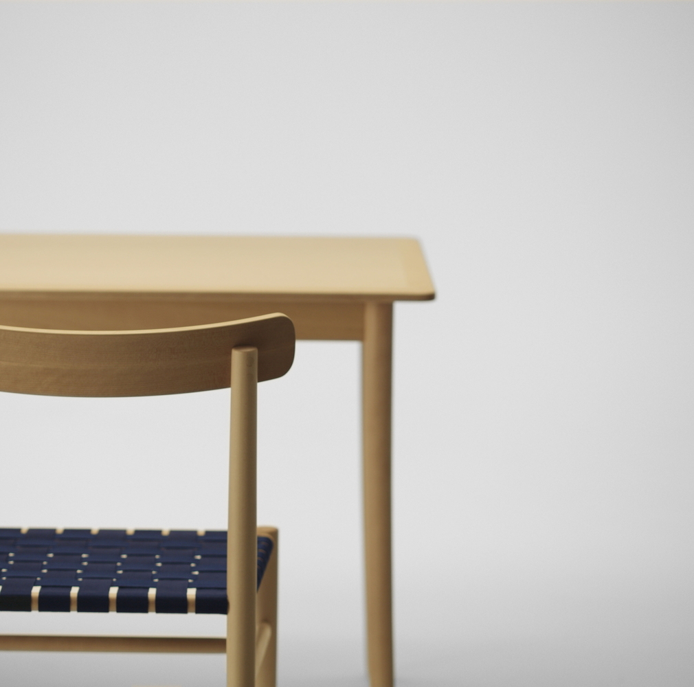 TABLE 240 (rectangular, wooden top) | Products | Maruni Wood Industry