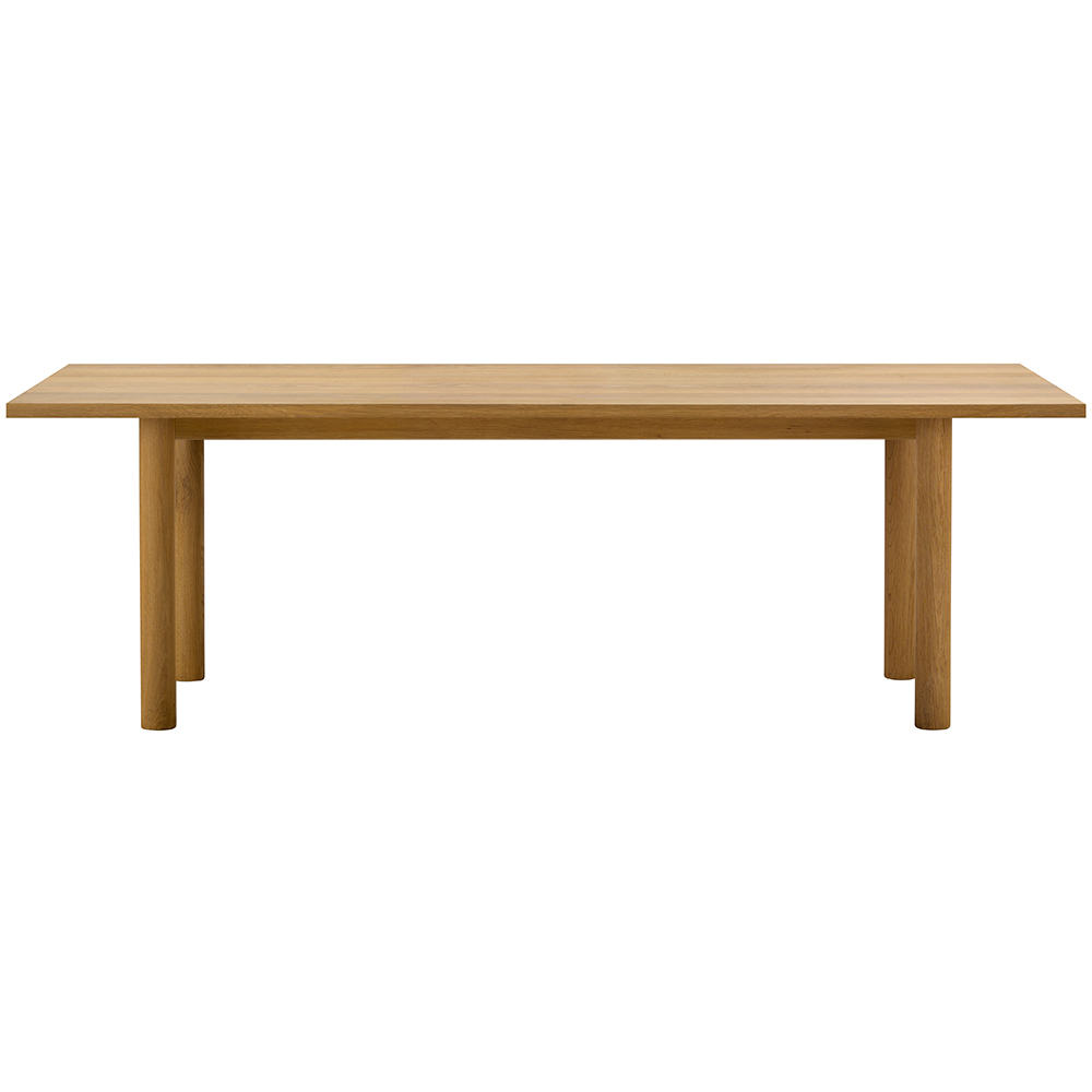 oak / urethane finish, whitish