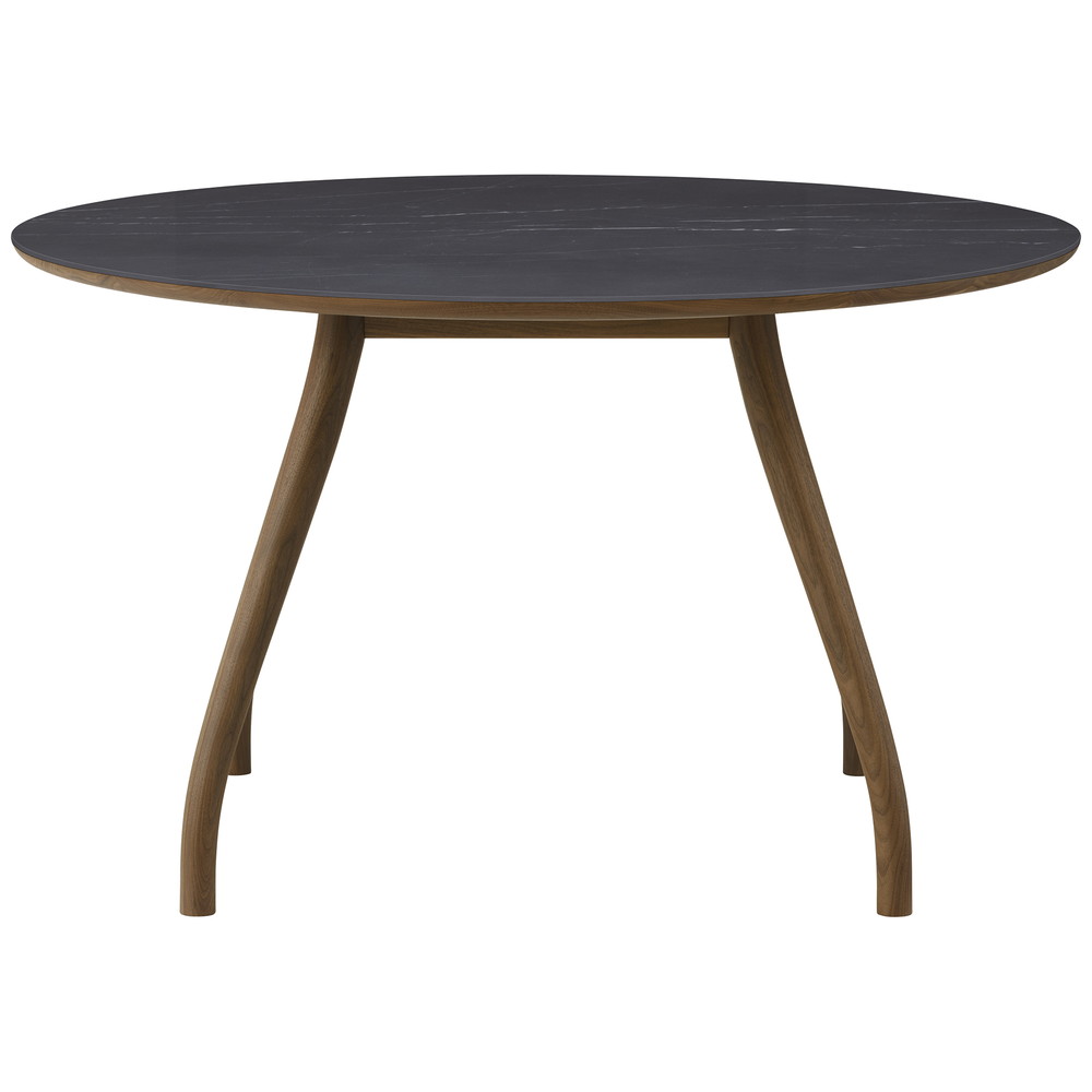 walnut / urethane finish, clear