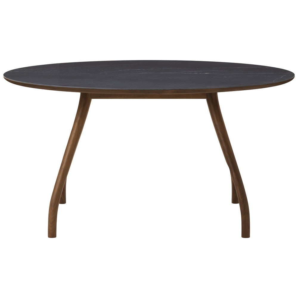 walnut / urethane finish, clear