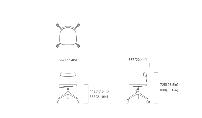 T1 TASK CHAIR