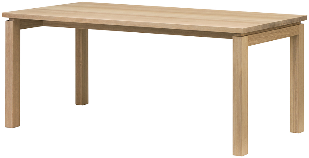 n(エヌ) ダイニングテーブル(ムク天板)