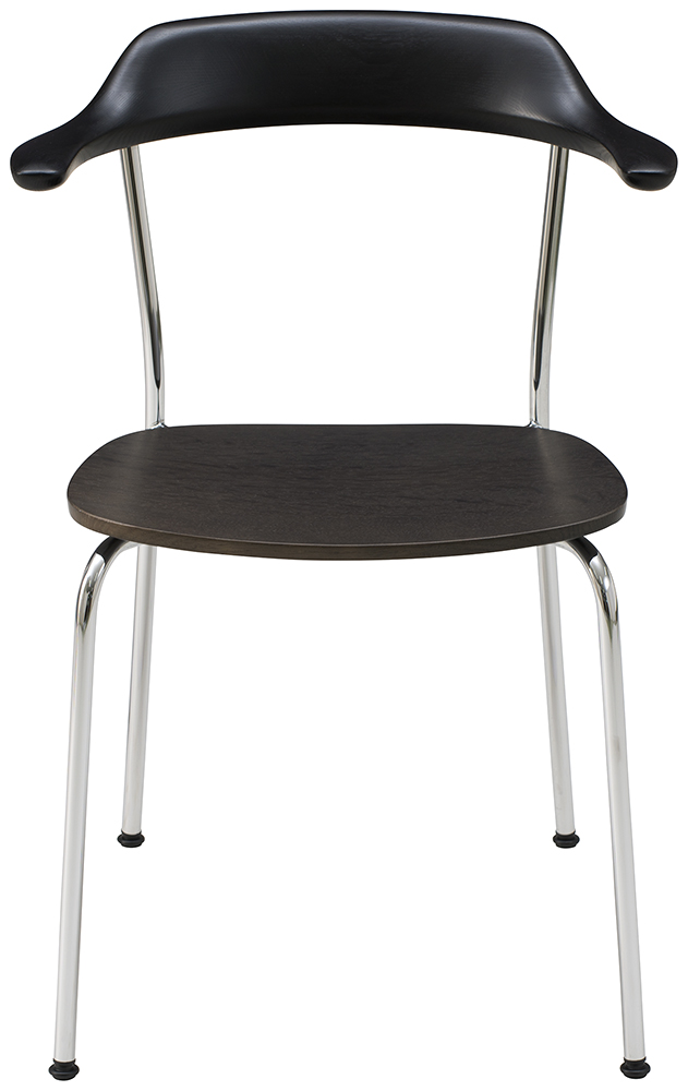 HIROSHIMA アームチェア(スタッキング・板座)