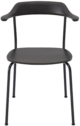 HIROSHIMA アームチェア(スタッキング・板座)