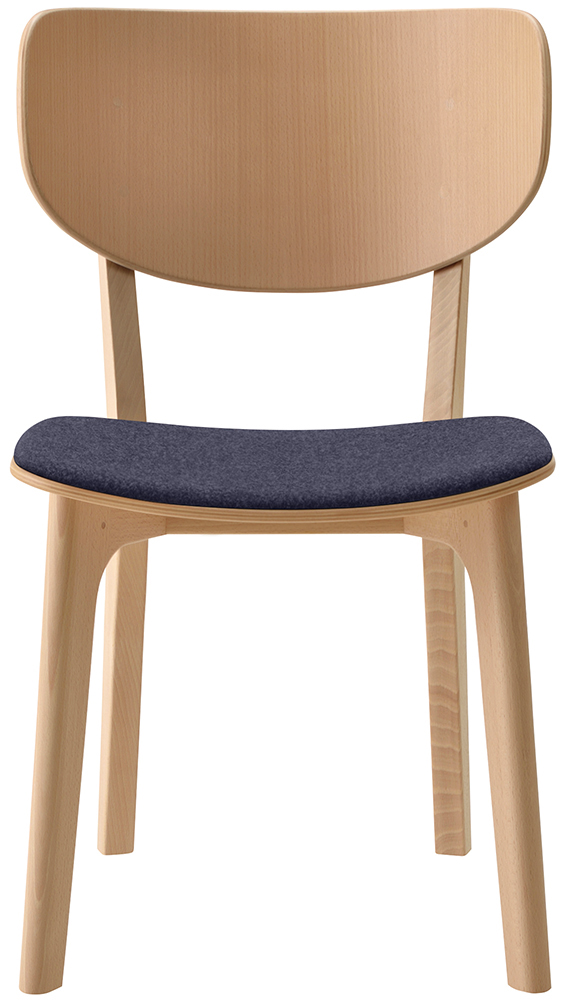 Roundish チェア(背板・張座)