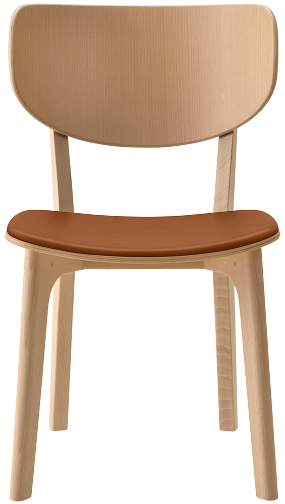 Roundish チェア(背板・張座)