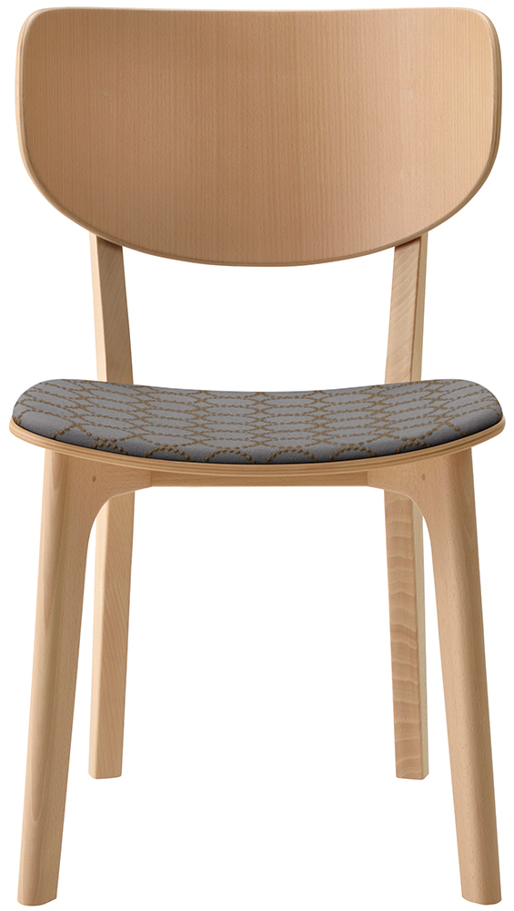 Roundish チェア(背板・張座)