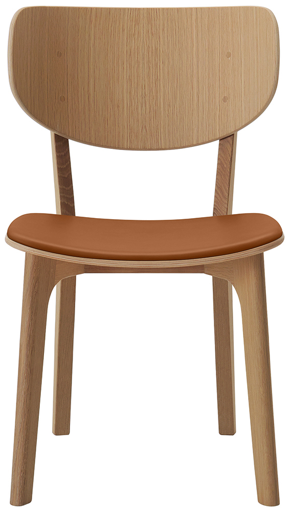 Roundish チェア(背板・張座)