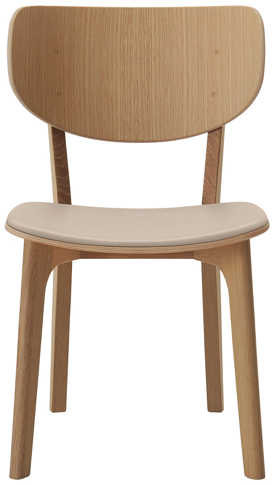 Roundish チェア(背板・張座)