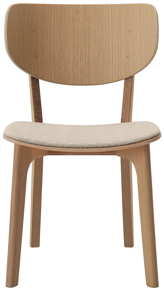 Roundish チェア(背板・張座)