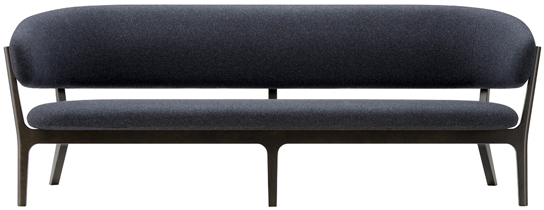 Roundish スリーシーターソファ