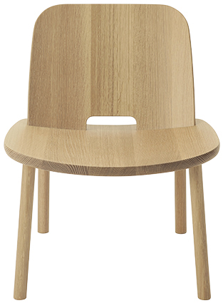 Fugu ラウンジチェア(肘無)