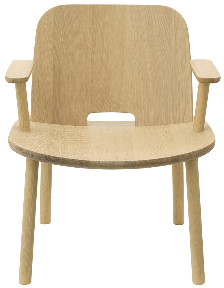 Fugu ラウンジチェア(肘付)