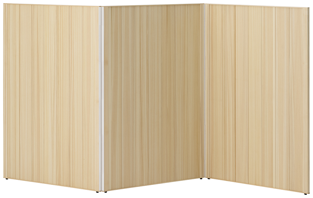 MAKU フォールディングスクリーンMid・3パネル(ムク)